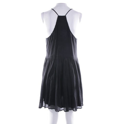 Anine Bing Kleid aus Baumwolle in Schwarz