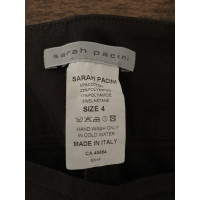 Sarah Pacini Trousers Cotton in Brown