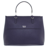 Prada Leder-Handtasche in Violett