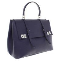 Prada Leder-Handtasche in Violett