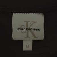 Calvin Klein Jurk Viscose in Bruin