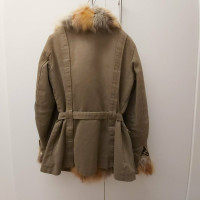 Thes & Thes Top Fur in Olive