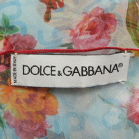 Dolce & Gabbana Seidentuch mit Schmetterlingen
