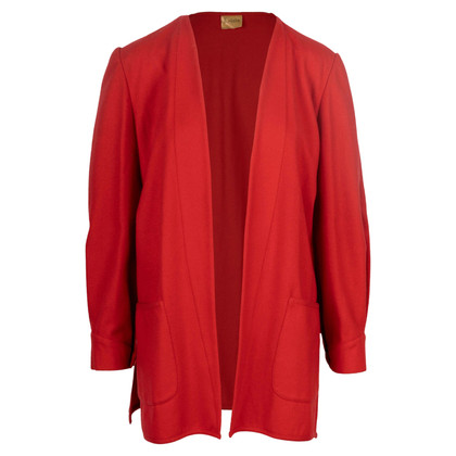 Krizia Jacket/Coat Wool in Red