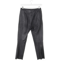 Utzon Trousers Leather in Grey