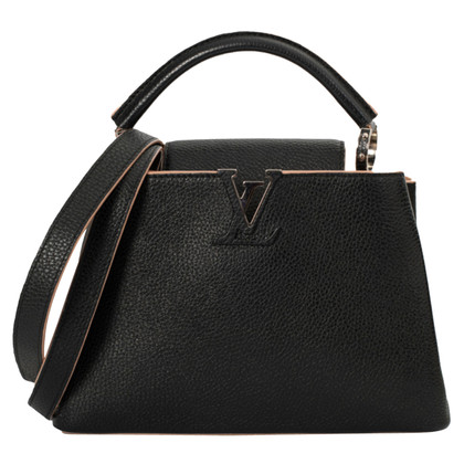 Louis Vuitton Capucines BB27 Leather in Black