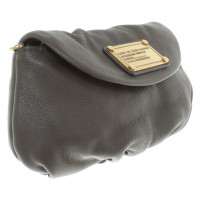 Marc By Marc Jacobs Leather clutch in Khaki
