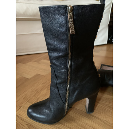 Borbonese Ankle boots Leather in Black