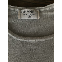 Chanel Oberteil aus Wolle in Grau