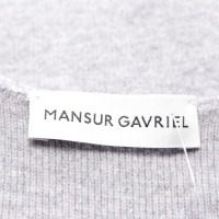 Mansur Gavriel Kleid aus Wolle in Grau