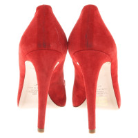 Valentino Garavani Peeptoes in rood