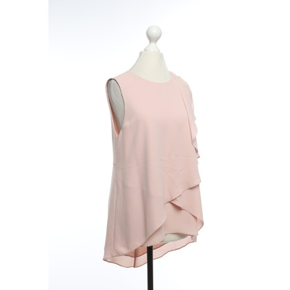 Max Azria Pink silk blouse size XS