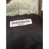 Giorgio Armani Suit Leather in Grey