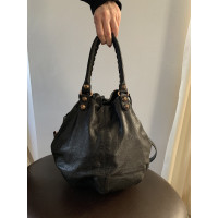 Balenciaga Shopper in Pelle in Nero