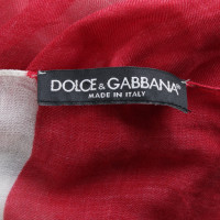 Dolce & Gabbana Schal mit Punktemuster