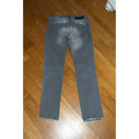 Burberry Jeans in Cotone in Grigio