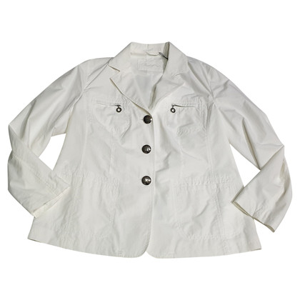 Elena Mirò Jacket/Coat Cotton in White