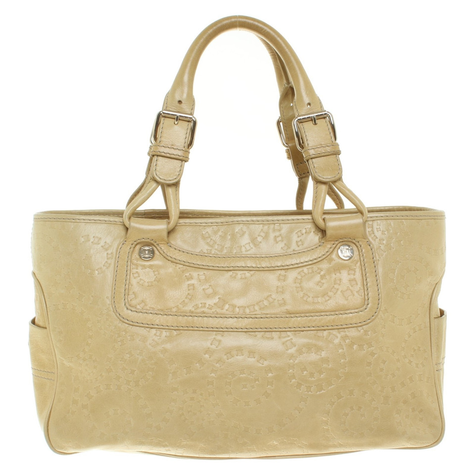 Céline Boogie Bag en Cuir en Beige