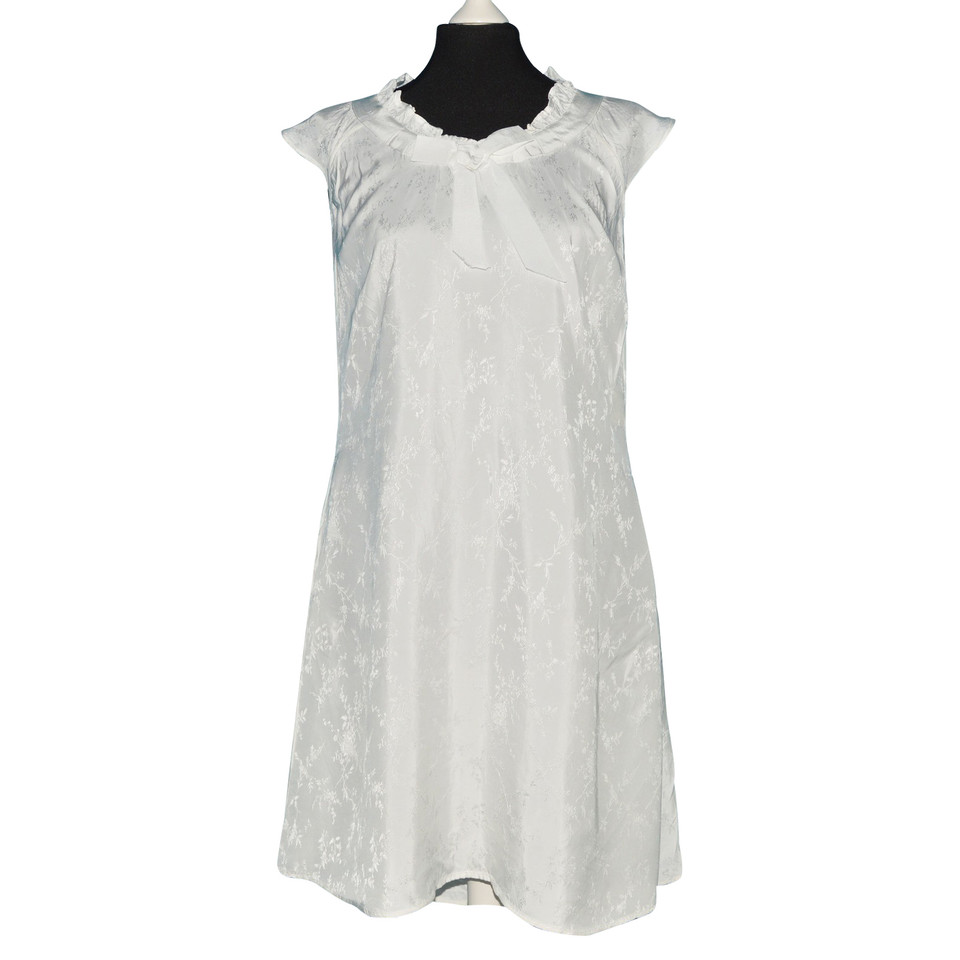 Moschino Kleid aus Viskose in Creme