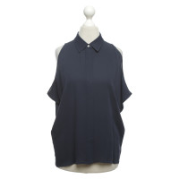 Theory Top Silk in Blue