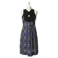 Hoss Intropia Patterned dress with Ruffles