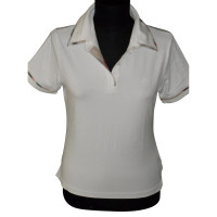Burberry Polo camicia in bianco