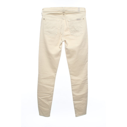 7 For All Mankind Jeans in Creme