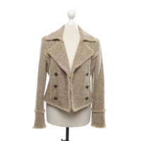 Strenesse Giacca/Cappotto in Lana in Beige