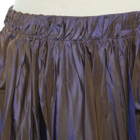 Miu Miu Silk skirt in purple