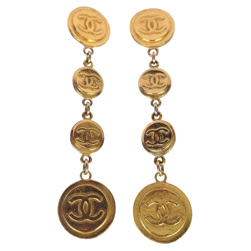 Chanel Vintage clip oorbellen