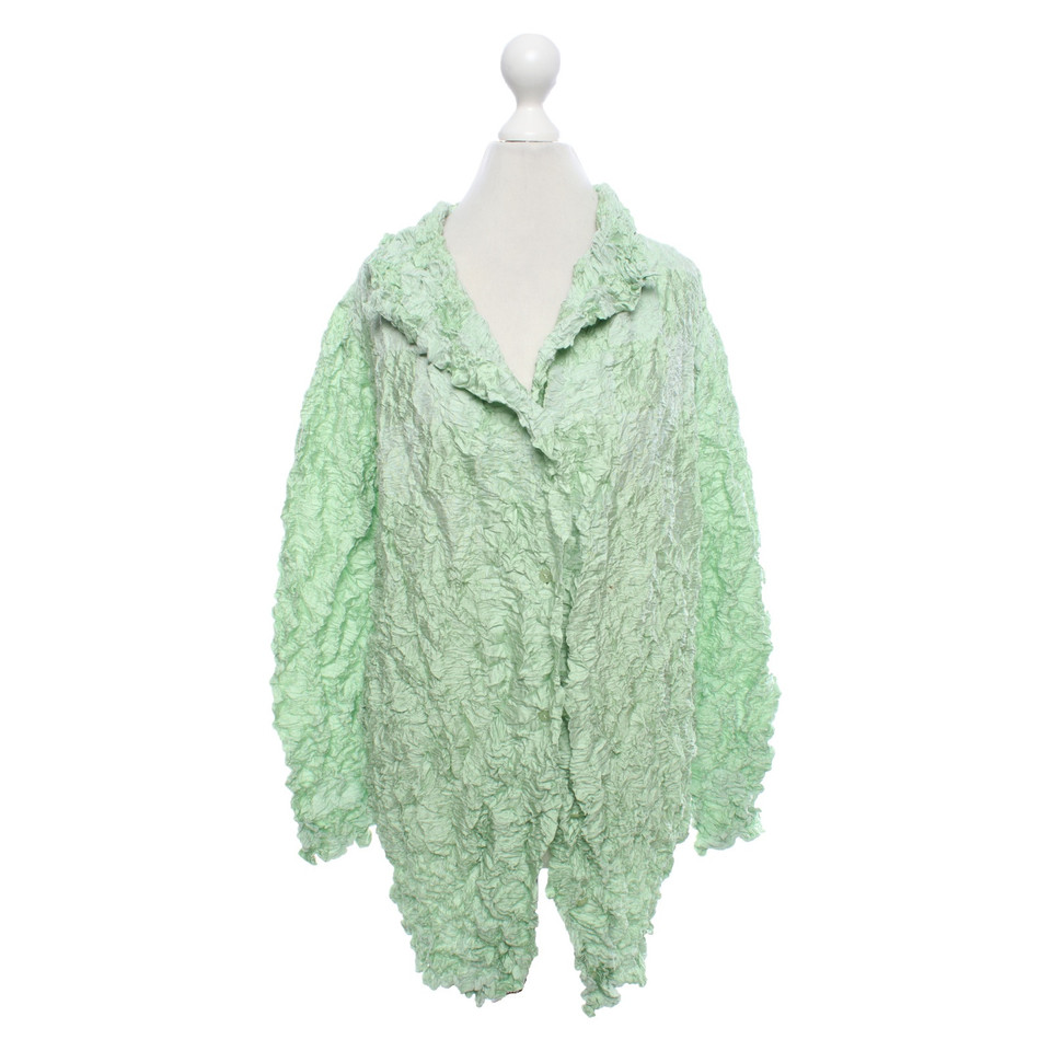 Issey Miyake Jacket/Coat in Green