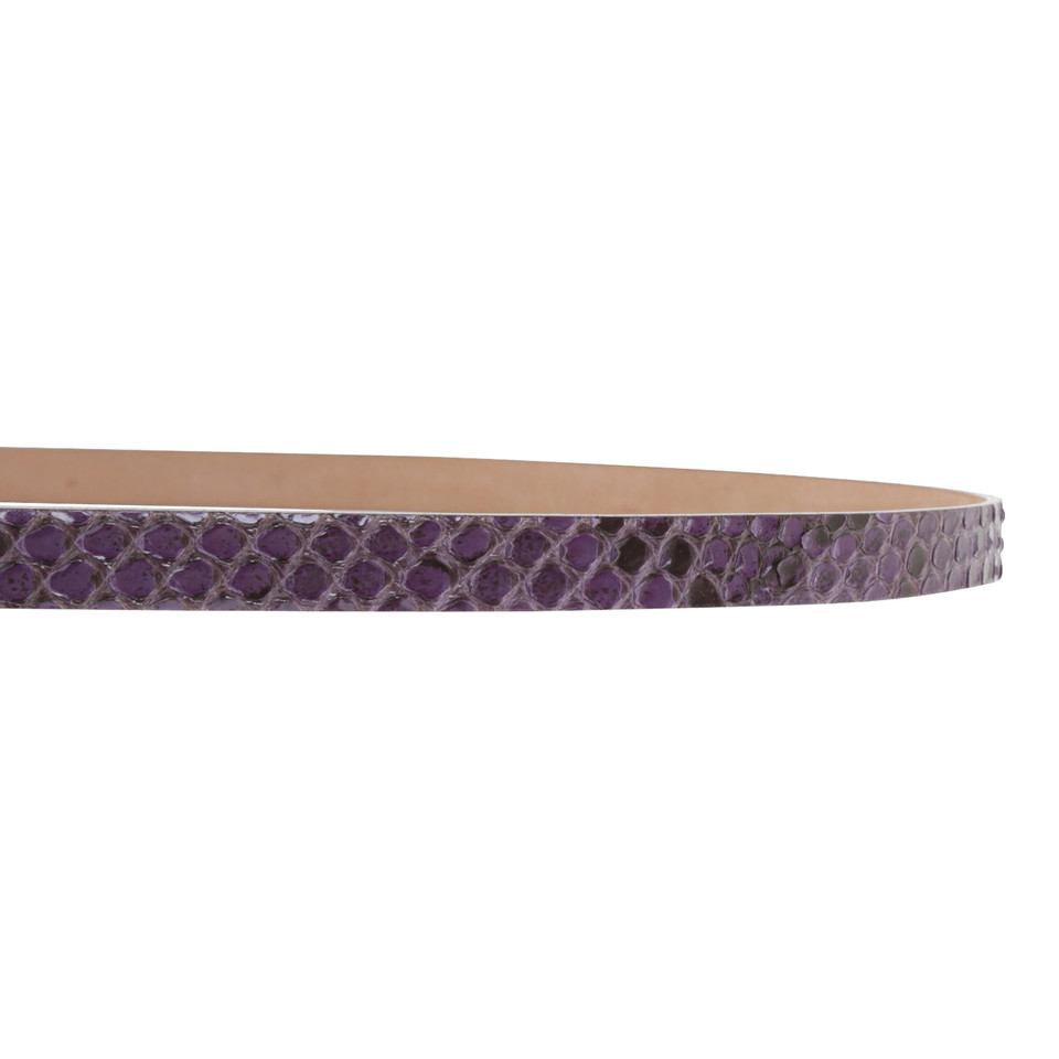 Dolce & Gabbana ceinture en peau de serpent