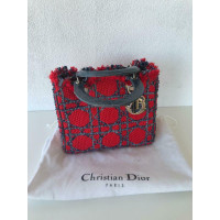 Christian Dior Lady Dior Medium in Rood