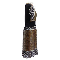 Dolce & Gabbana patroon zijden jurk