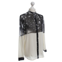 Lala Berlin Zijden blouse met print