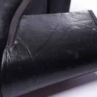 Ash Stiefeletten aus Leder in Schwarz