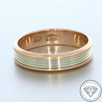 Niessing Ring aus Rotgold in Gold