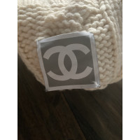 Chanel Hut/Mütze aus Wolle in Beige
