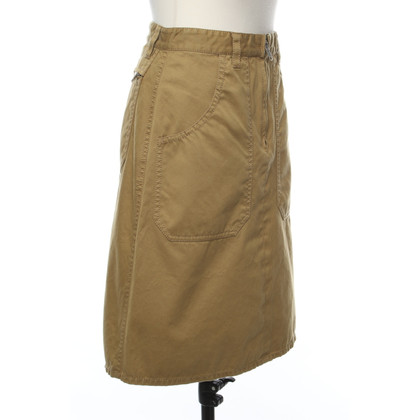 La Fetiche Skirt Cotton in Khaki
