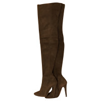 Halston Heritage Boots Suede in Taupe