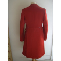 Alaïa Jacket/Coat Wool in Red
