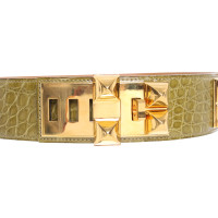 Hermès "Collier de Chien" van Crocoylus Porosus