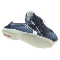 Prada Blue lace-up shoes