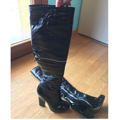 Sebastian Milano  Boots Patent leather in Black