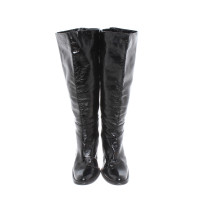 Pedro Garcia Boots Patent leather in Black