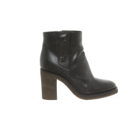 Chanel Bottines en Cuir en Noir