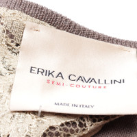 Erika Cavallini Kleid aus Wolle in Taupe