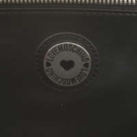 Moschino Love clutch in zwart