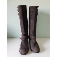 Jimmy Choo Boots Suede in Grey
