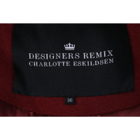 Designers Remix Veste/Manteau en Bordeaux